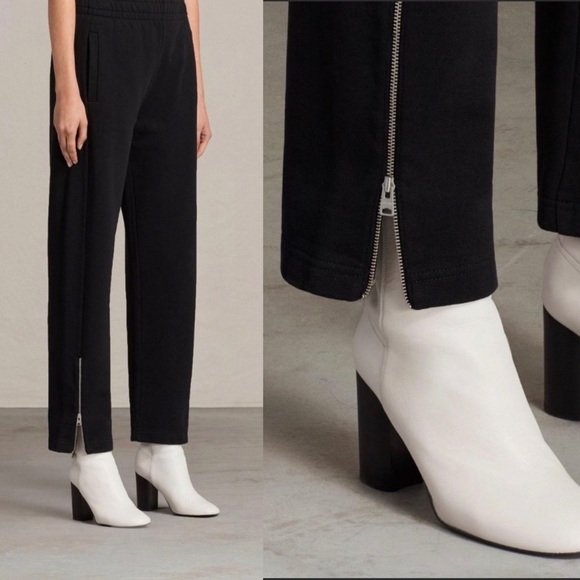 All Saints Pants - Allsaints Paola Trackpant in Jet Black S NWT